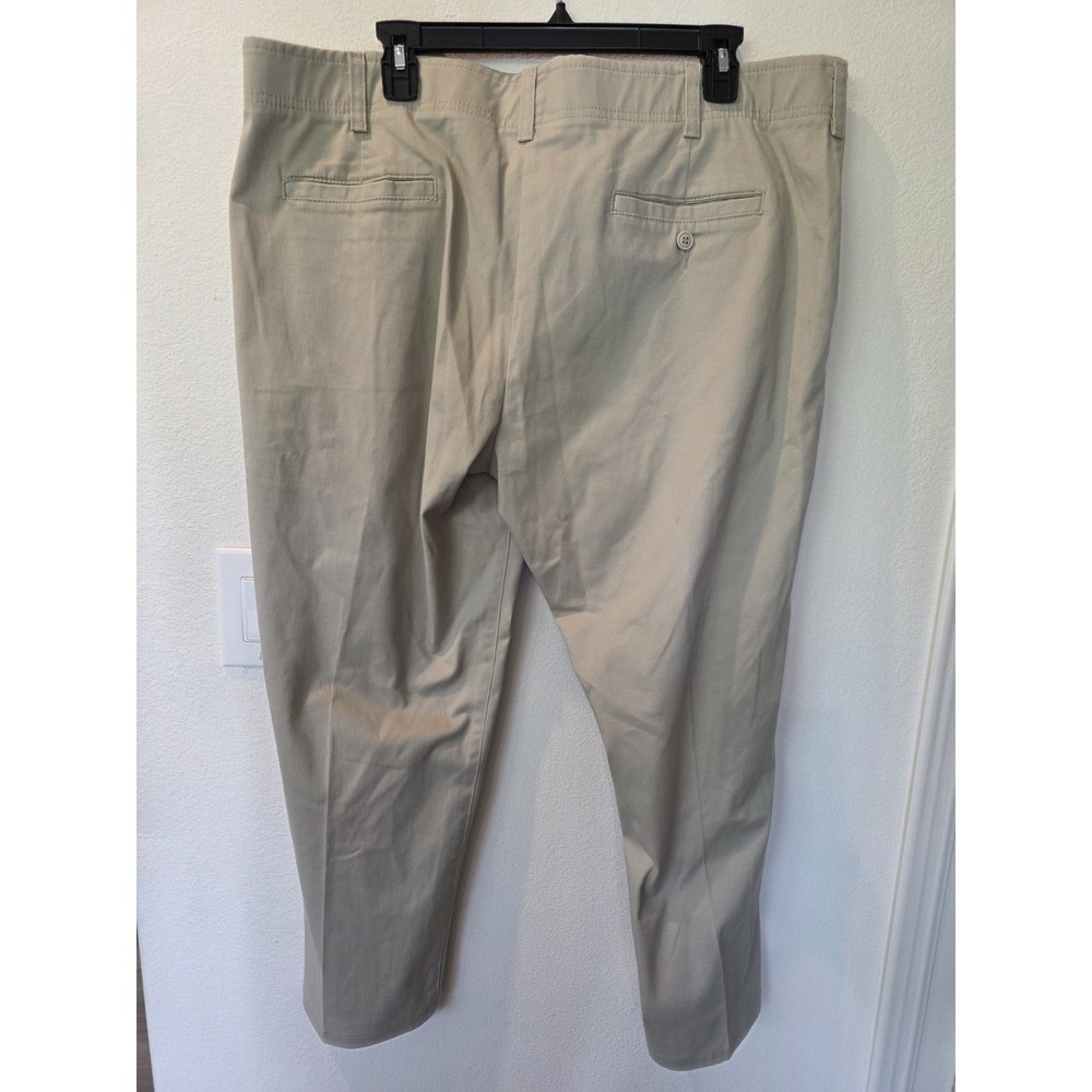 Men's Lee Extreme Motion MVP Regular Straight FlatFront 40x29 Beige PreppyOffice - Picture 4 of 5
